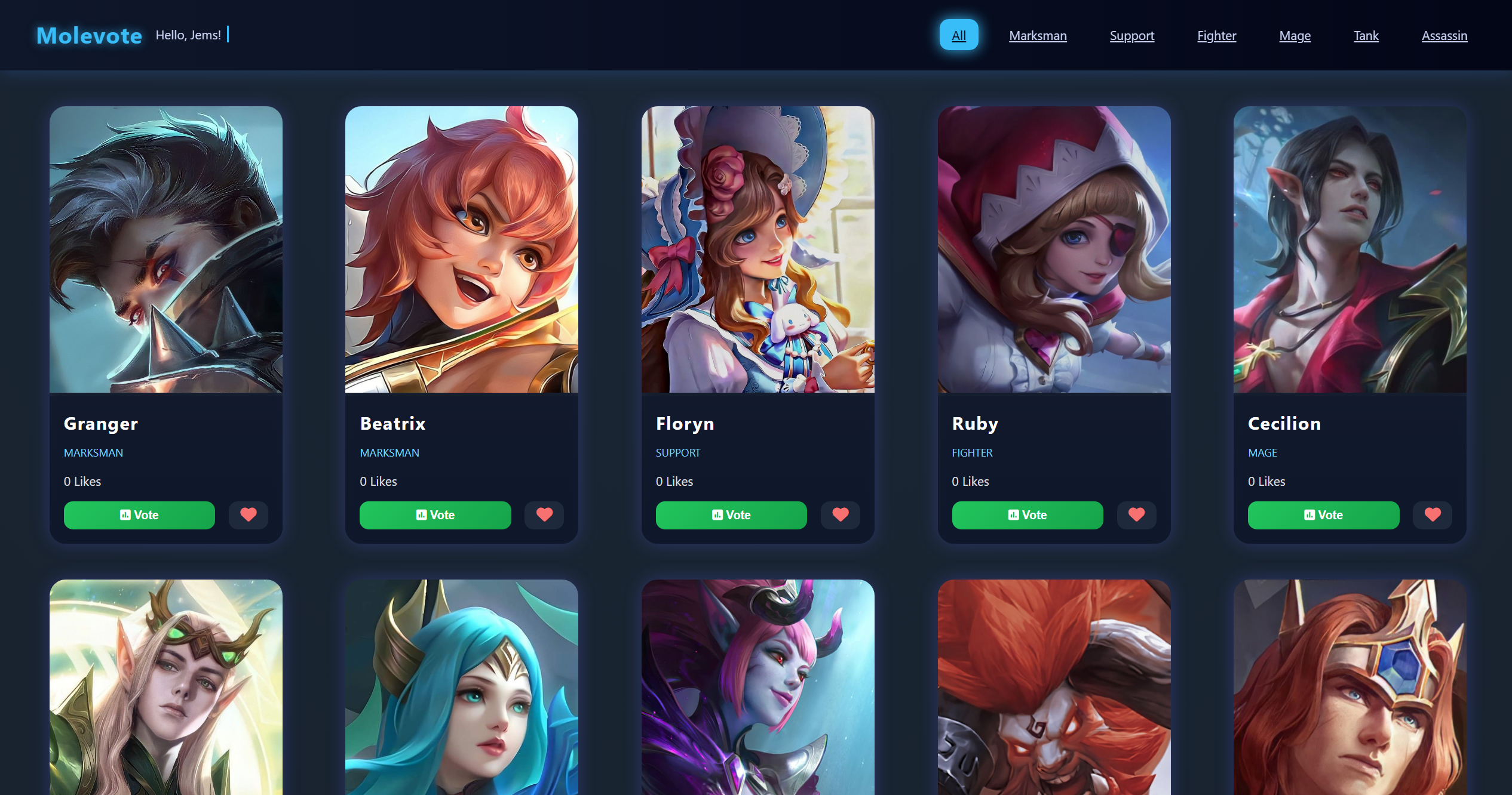 MLBB Vote