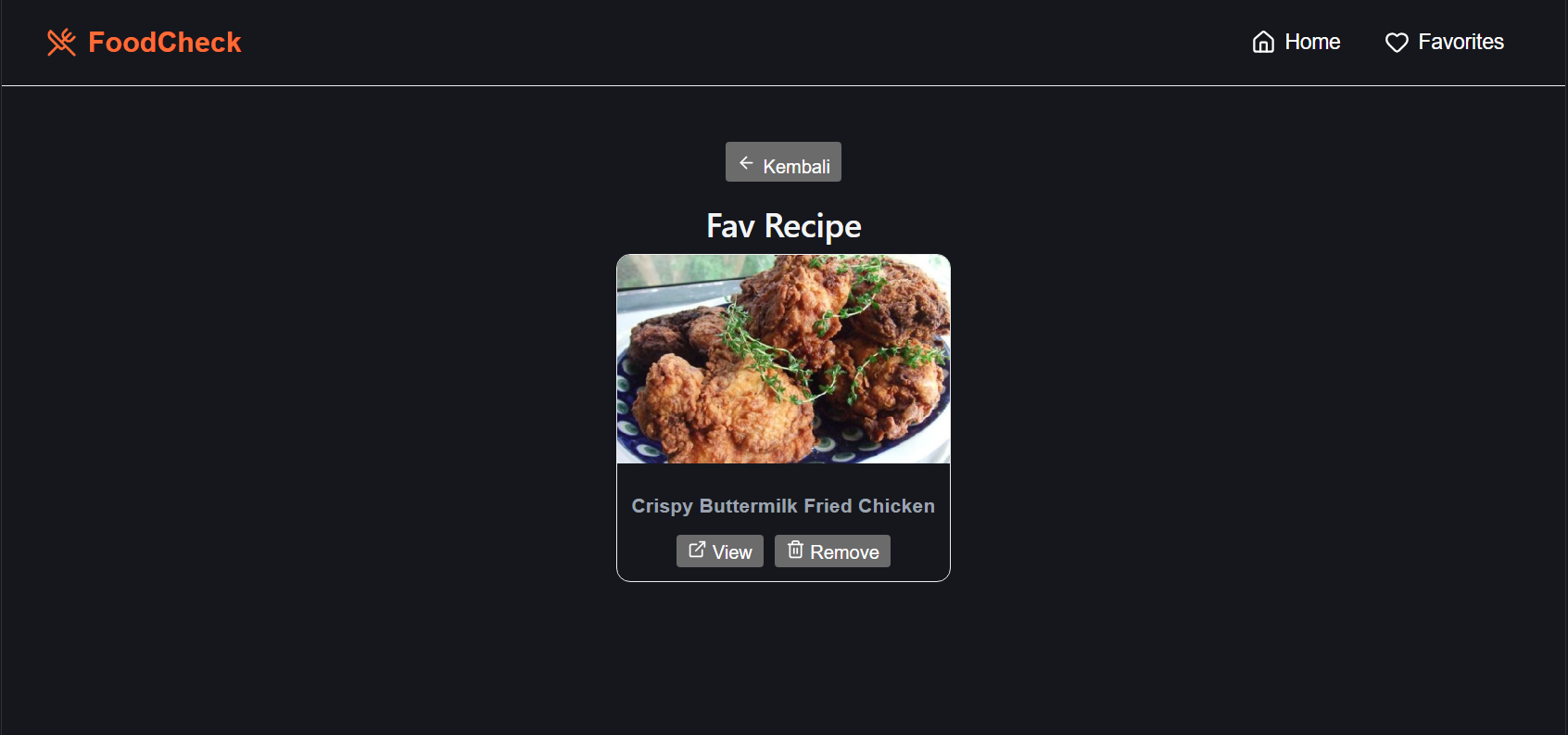 FoodCheck screenshot 2