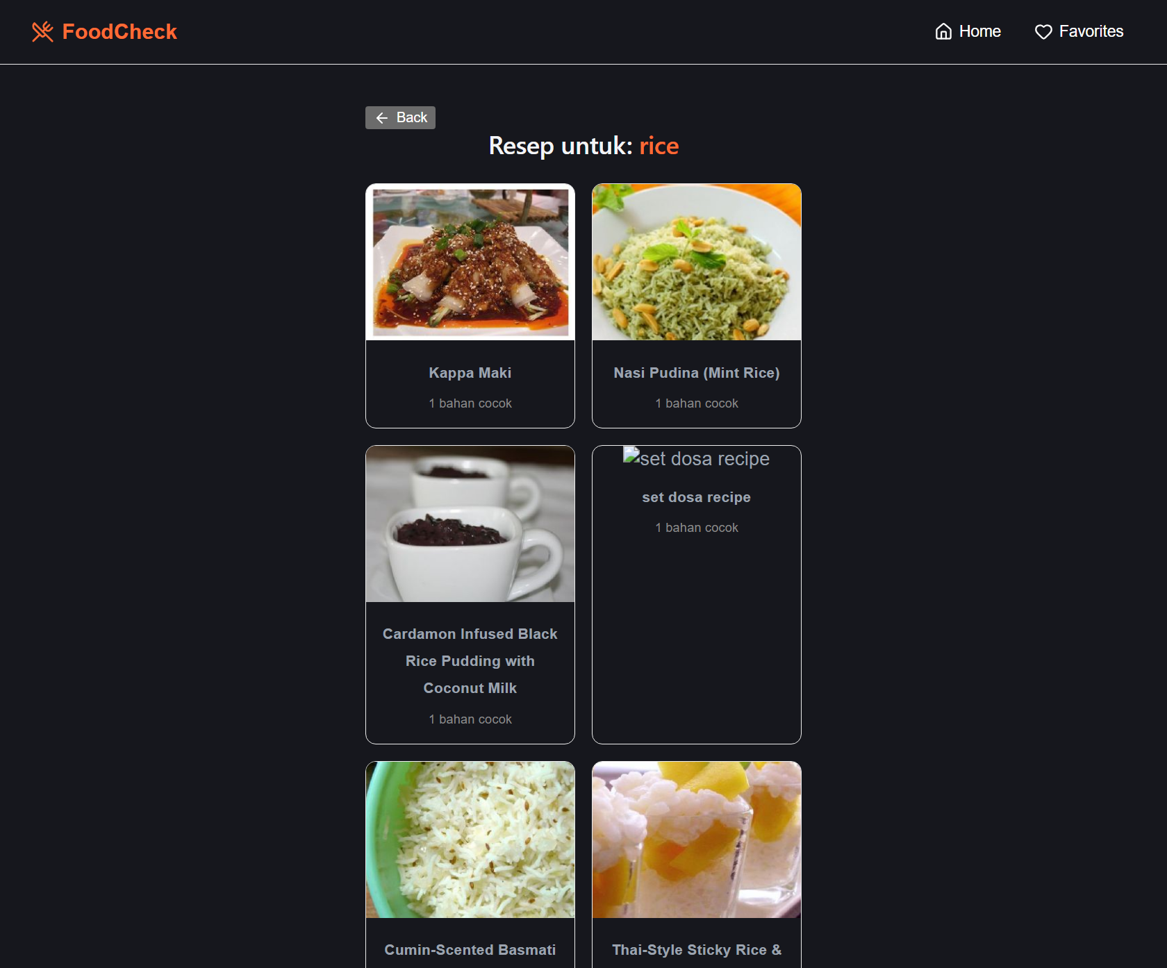 FoodCheck screenshot 3