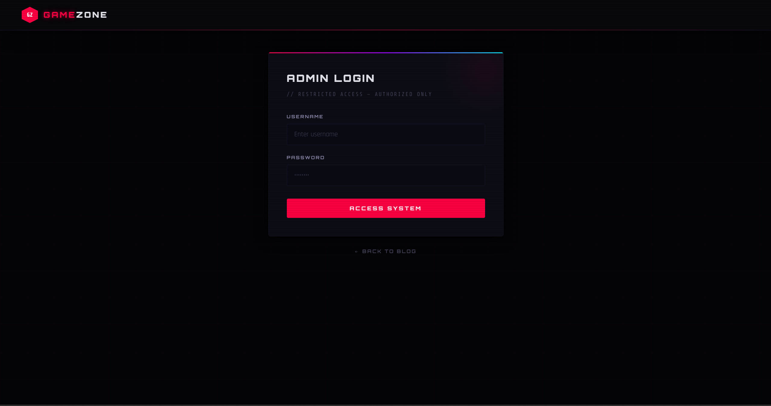 Mini CMS screenshot 2